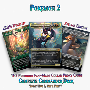 Pokémon Commander Deck Ver 2 | 110+ Cards | ProxyTCG