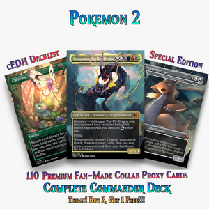 Pokémon Commander Deck Ver 2 | 110+ Cards | ProxyTCG