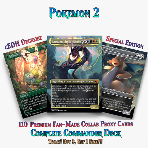 Pokémon Commander Deck Ver 2 | 110+ Cards | ProxyTCG