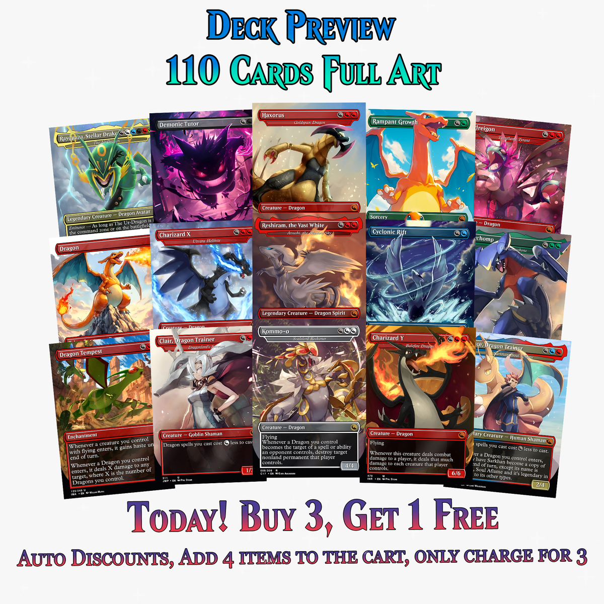 Pokémon Commander Deck Ver 2 | 110+ Cards | ProxyTCG