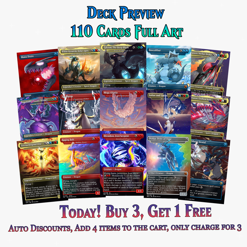 Pokémon Commander Deck Ver 2 | 110+ Cards | ProxyTCG