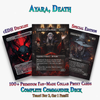 | New | Ayara Death by 1000 Cuts Gothic Sacrifice 100+ Cards | ProxyTCG