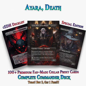 | New | Ayara Death by 1000 Cuts Gothic Sacrifice 100+ Cards | ProxyTCG