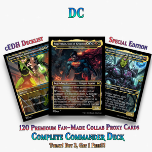 DC Superhero Commander Deck | 120+ Cards | ProxyTCG