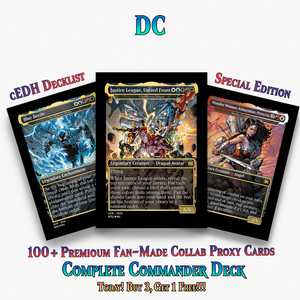 | New | DC Superhero Commander Deck | 120+ Cards | ProxyTCG