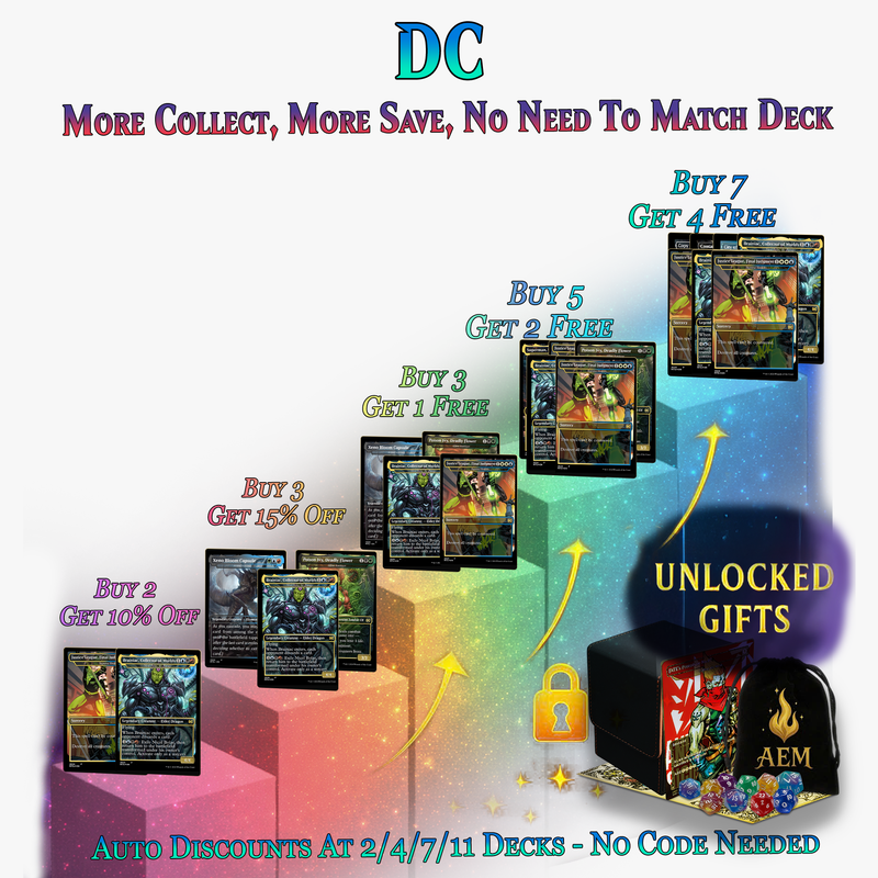 DC Superhero Commander Deck | 120+ Cards | ProxyTCG