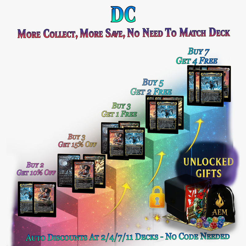 | New | DC Superhero Commander Deck | 120+ Cards | ProxyTCG
