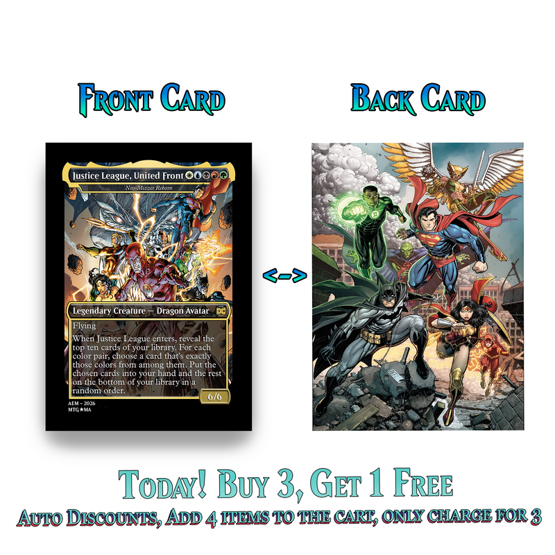 | New | DC Superhero Commander Deck | 120+ Cards | ProxyTCG