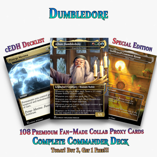 Dumbledore Light Magic Commander Deck | 108+ Cards | ProxyTCG