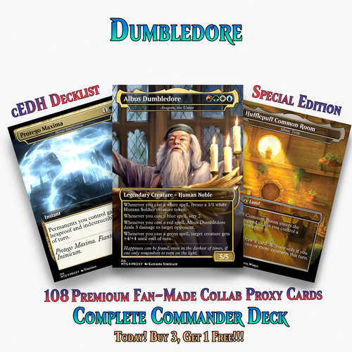 Dumbledore Light Magic Commander Deck | 108+ Cards | ProxyTCG