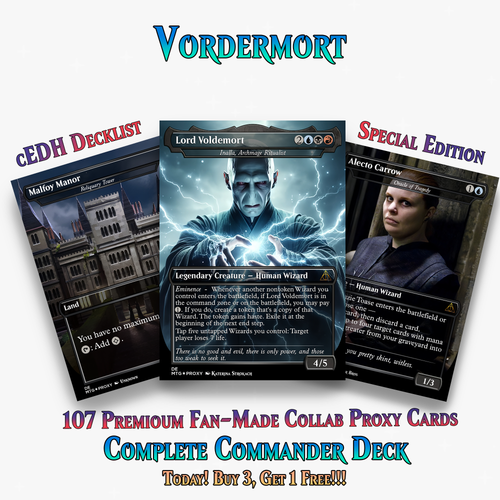Voldemort’s Legion Commander Deck – 107+ Cards | ProxyTCG