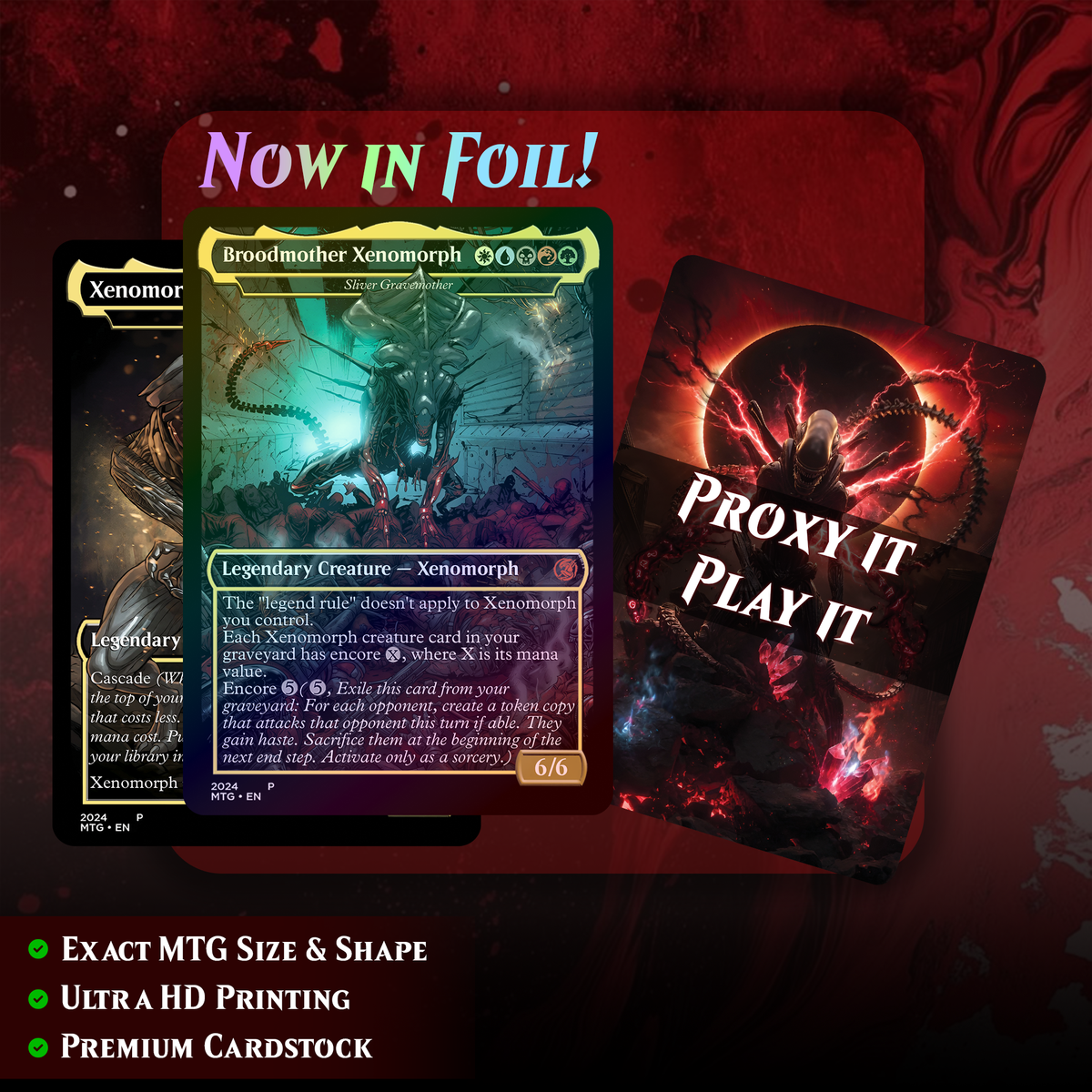 Custom Commander Deck | 120 Limited Cards + 10 Bonus Lands + Storage Box | ProxyTCG