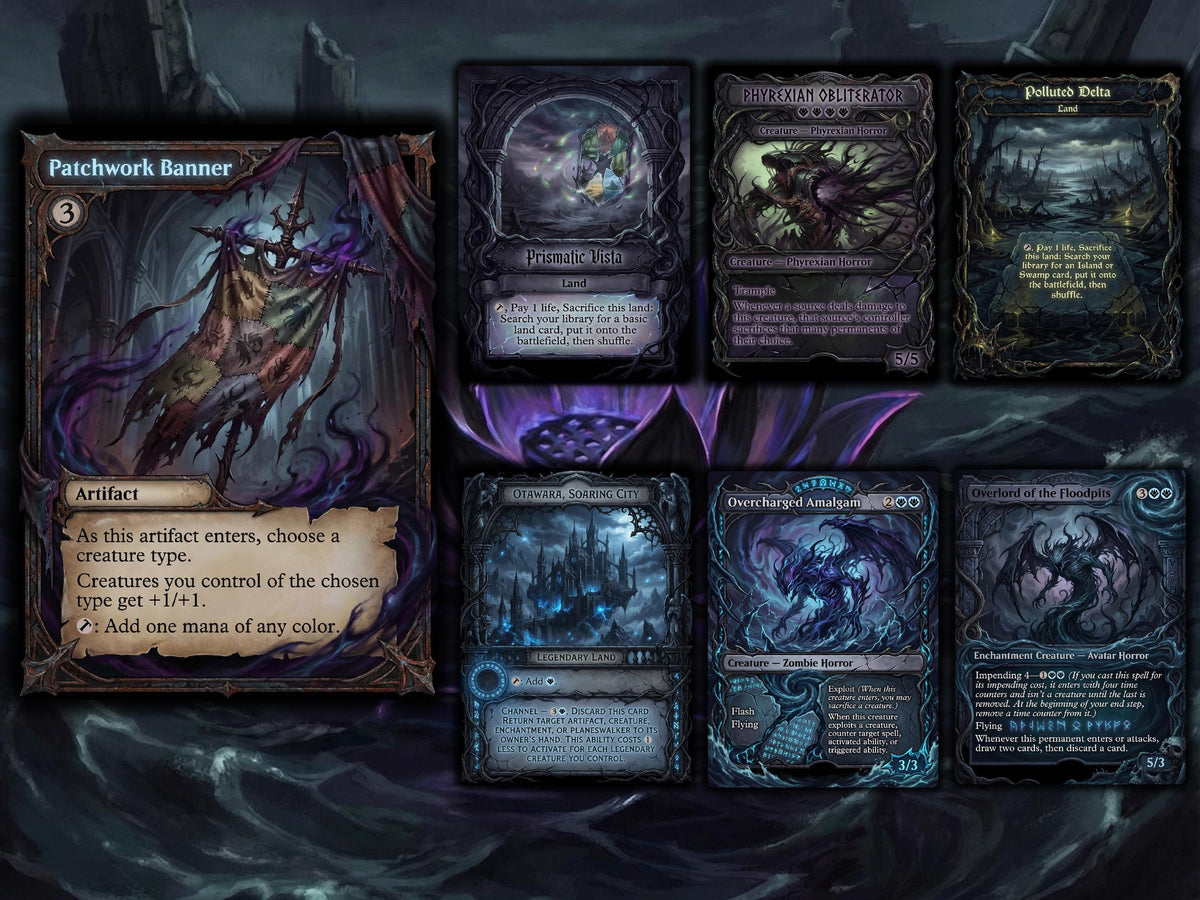 Captain N'ghathrod Horror Tribal Commander Deck | 100 Cards