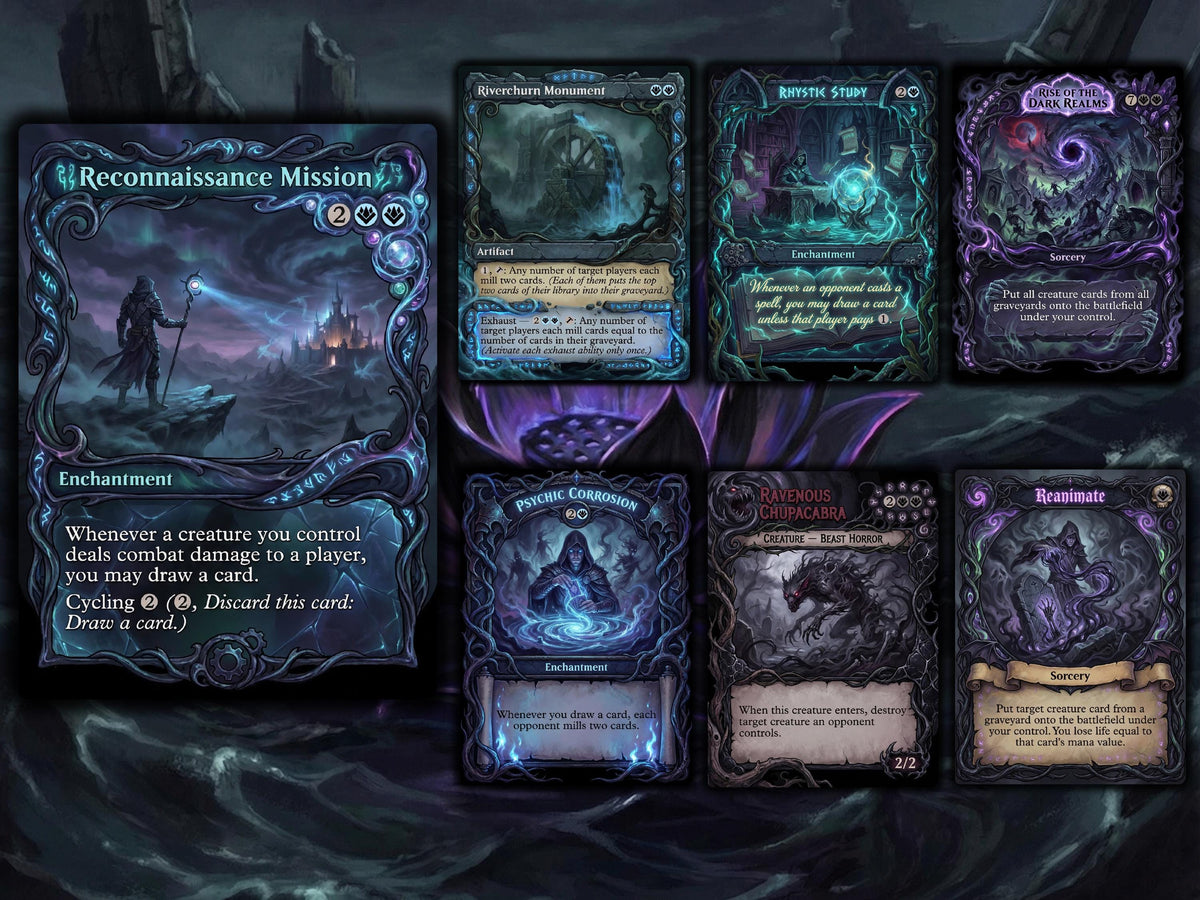 Captain N'ghathrod Horror Tribal Commander Deck | 100 Cards