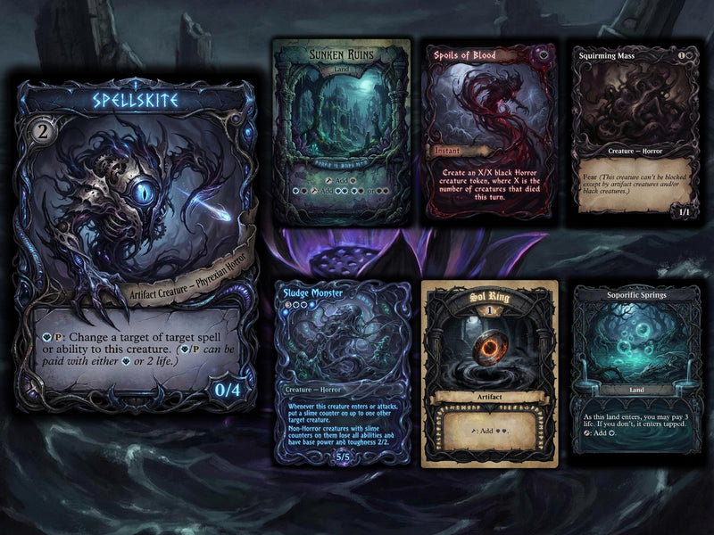 Captain N'ghathrod Horror Tribal Commander Deck | 100 Cards