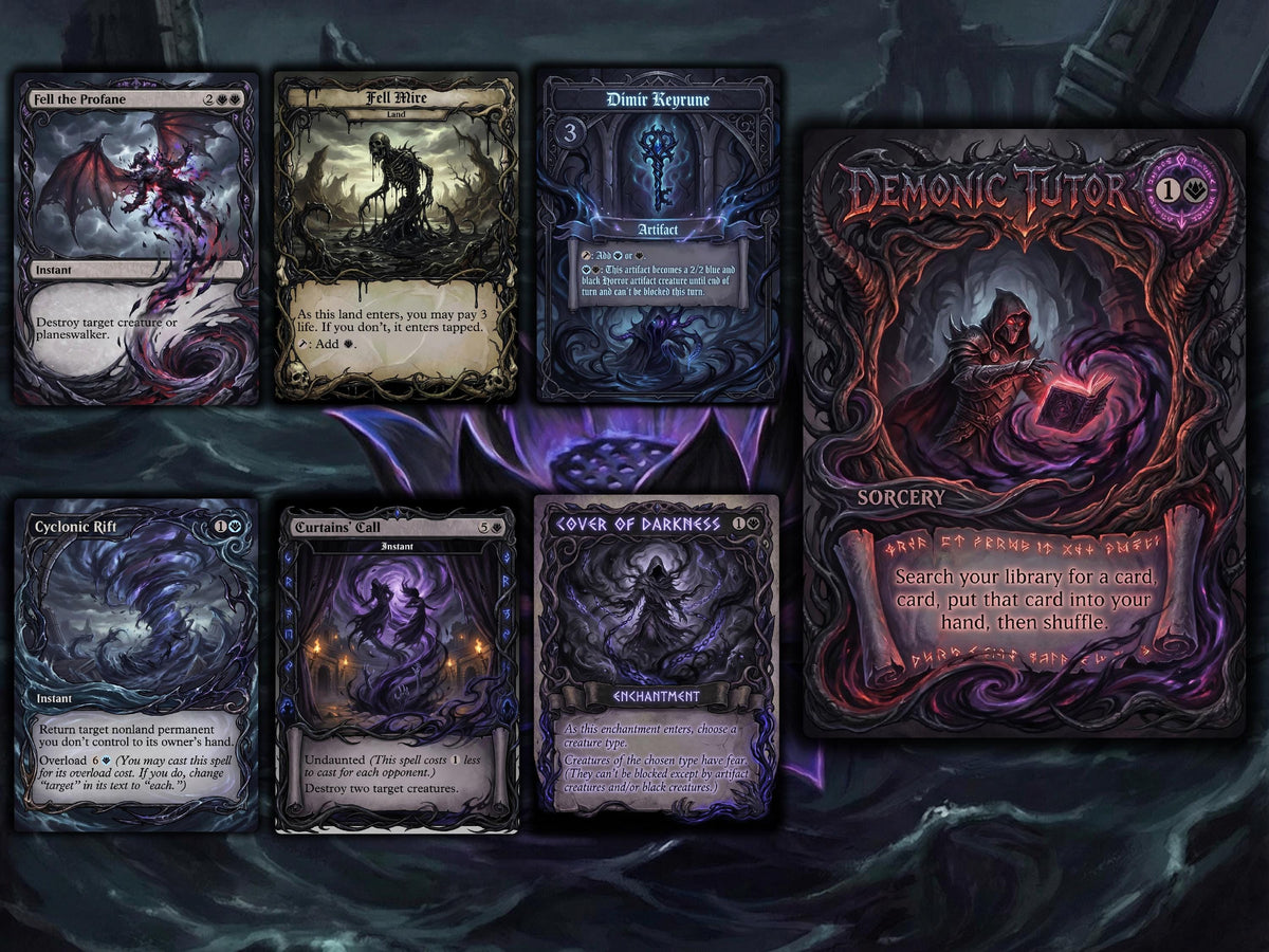Captain N'ghathrod Horror Tribal Commander Deck | 100 Cards