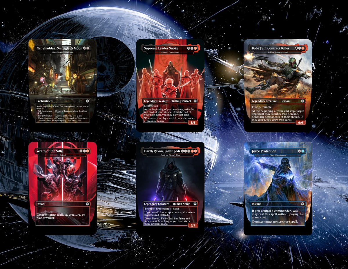 Star Wars Rise of the Sith Proxy Commander Deck | 100 Cards