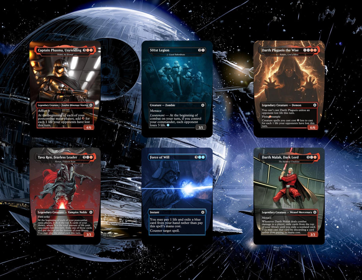 Star Wars Rise of the Sith Proxy Commander Deck | 100 Cards