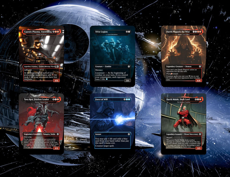 Star Wars Rise of the Sith Proxy Commander Deck | 100 Cards