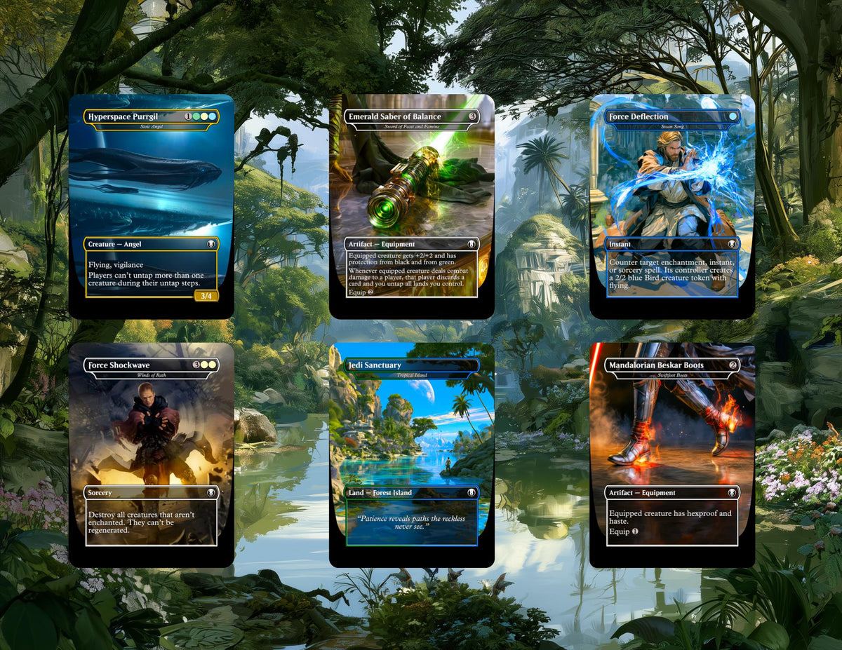 | New | JEDI AWAKENED – STAR WARS-THEMED COMMANDER DECK | 100-PIECE | ProxyTCG