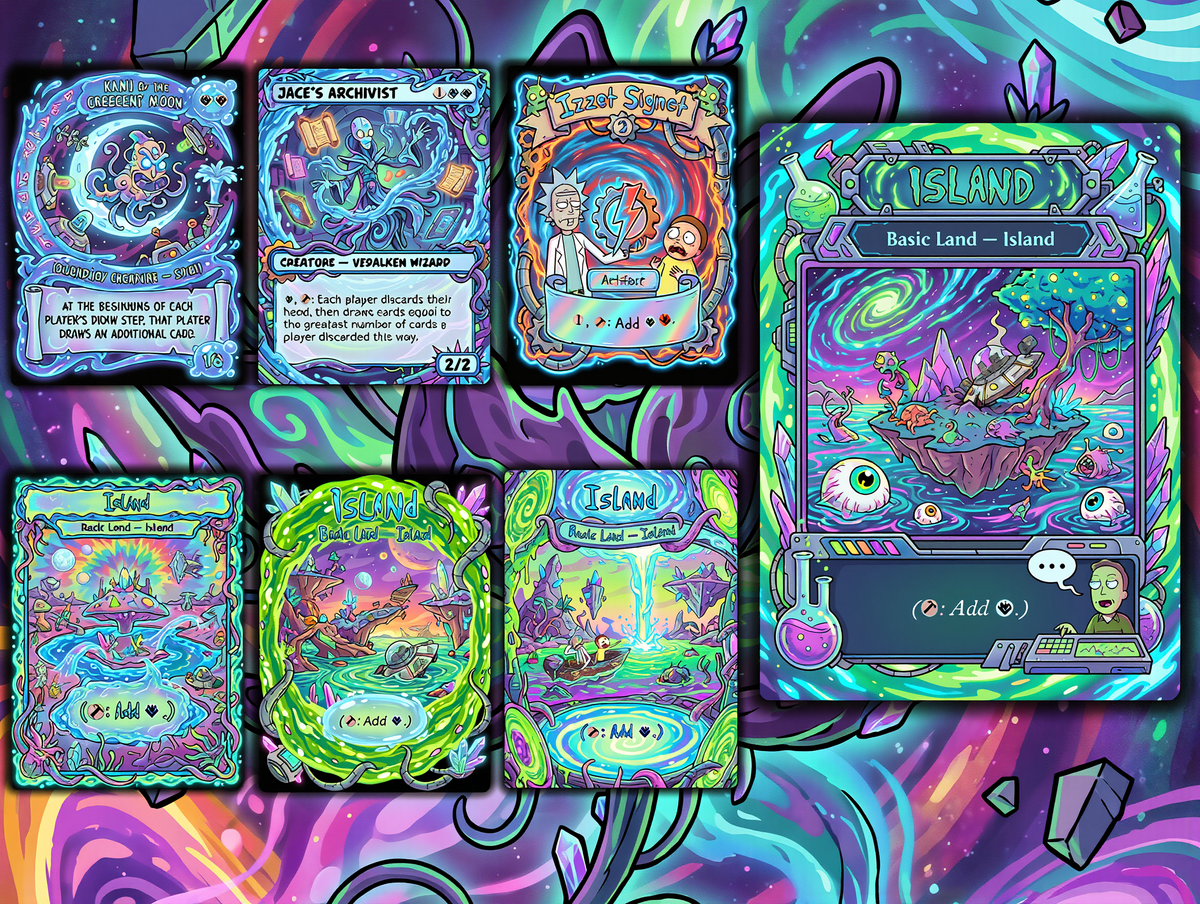 Nekusar, the Mindrazer – Ric.k & Mor.ty Commander Proxy Deck | 100 Cards