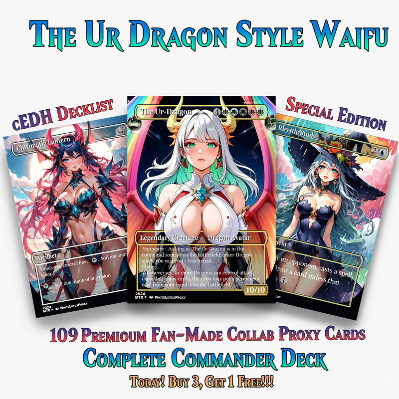 The UR-DRAGON Commander Deck – 109+ Cards | ProxyTCG