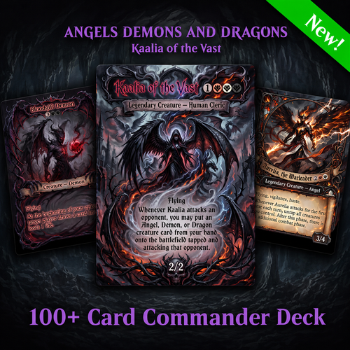 | New | Wrath of Kaalia – Legendary Angel, Demon & Dragon Tribal Deck | 100 cards