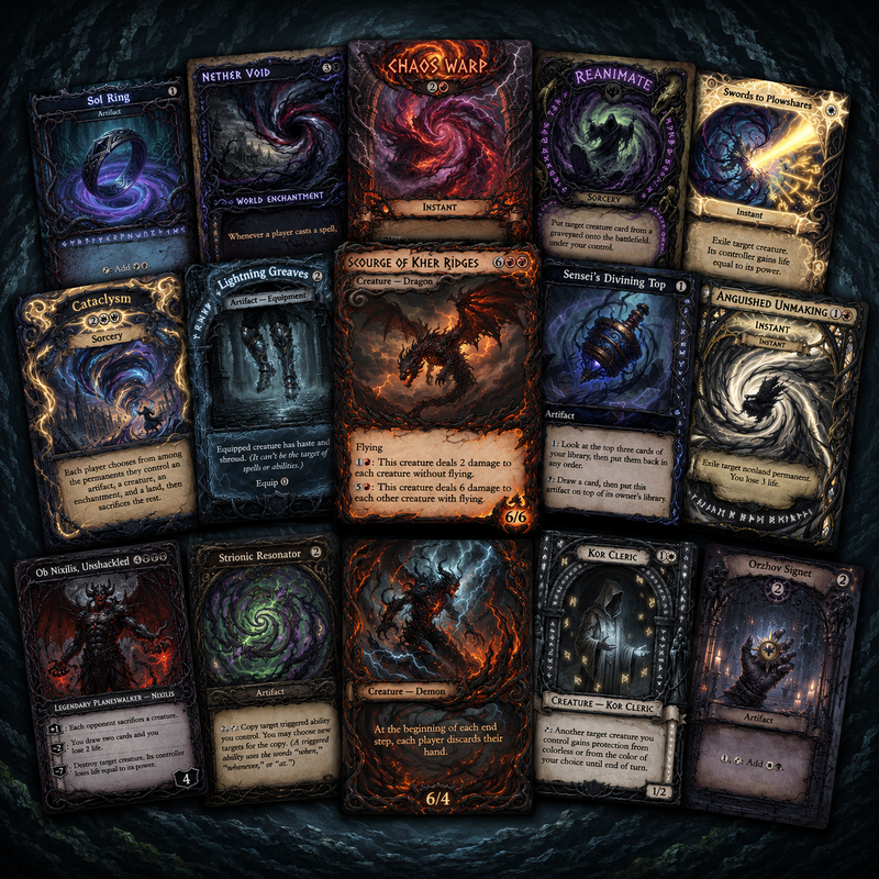 Wrath of Kaalia – Legendary Angel, Demon & Dragon Tribal Deck | 100 cards