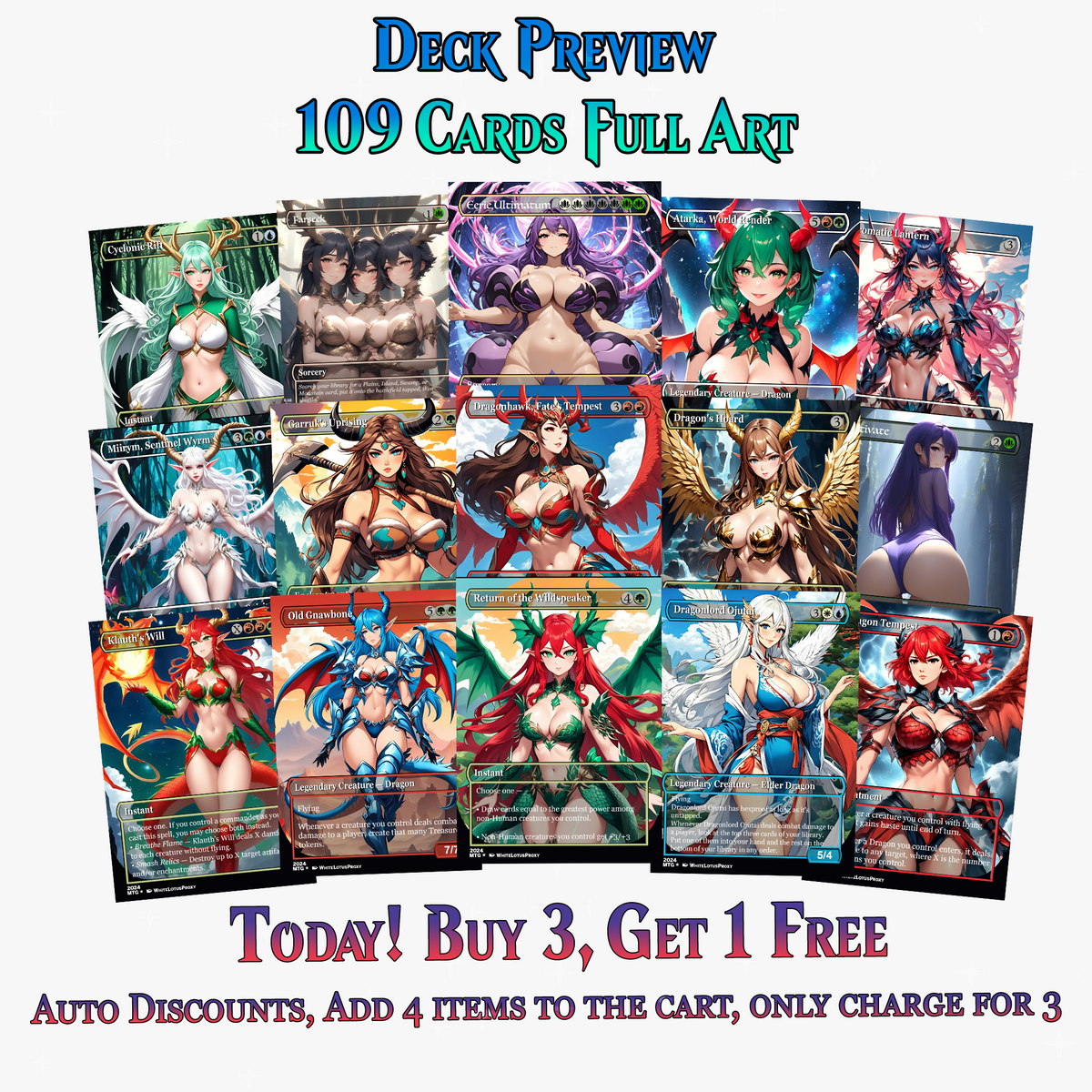 The UR-DRAGON Commander Deck – 109+ Cards | ProxyTCG
