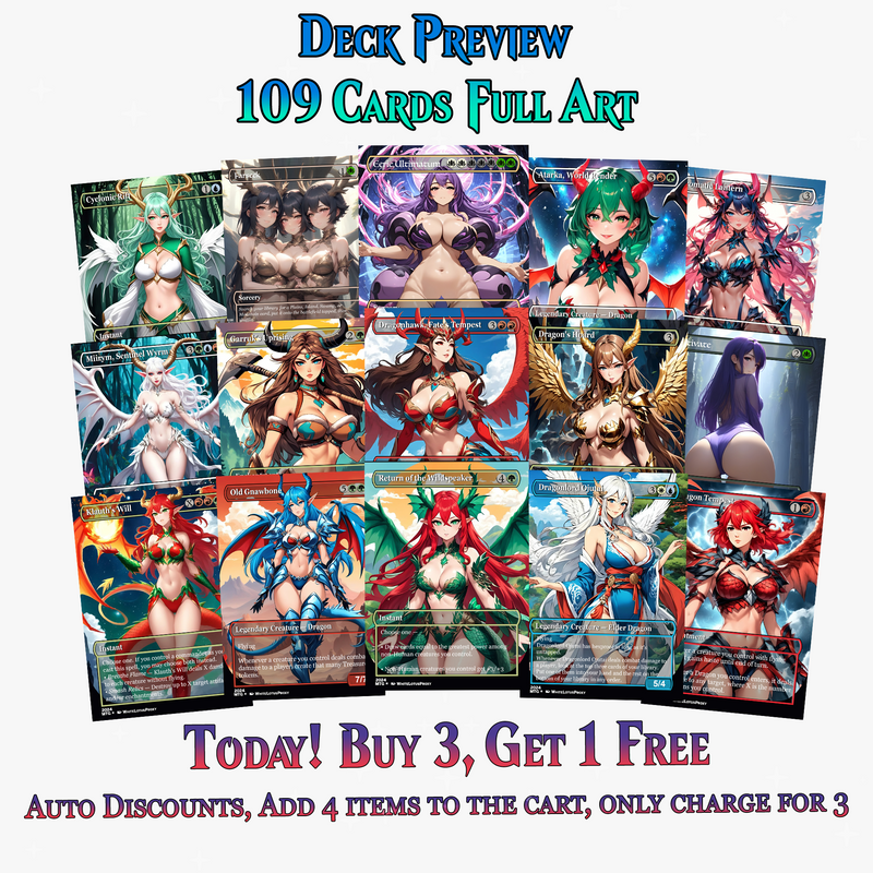 The UR-DRAGON Commander Deck – 109+ Cards | ProxyTCG