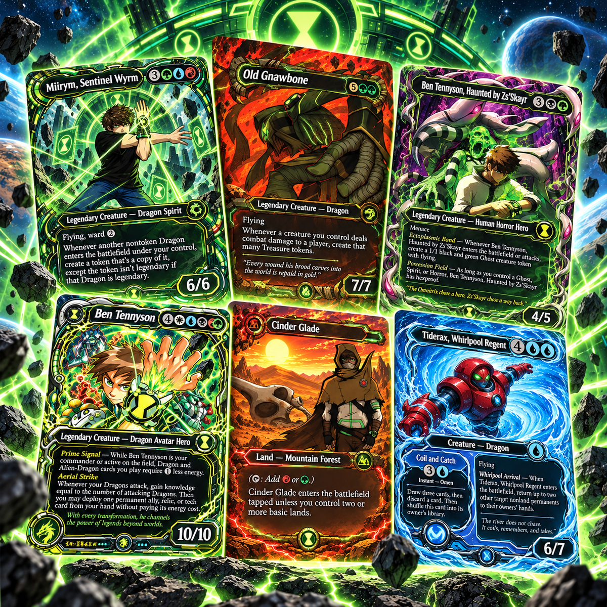 Ben 10 Universe Commander Proxy Deck | Custom Art EDH Cards | ProxyTCG | LK-240 | image 3