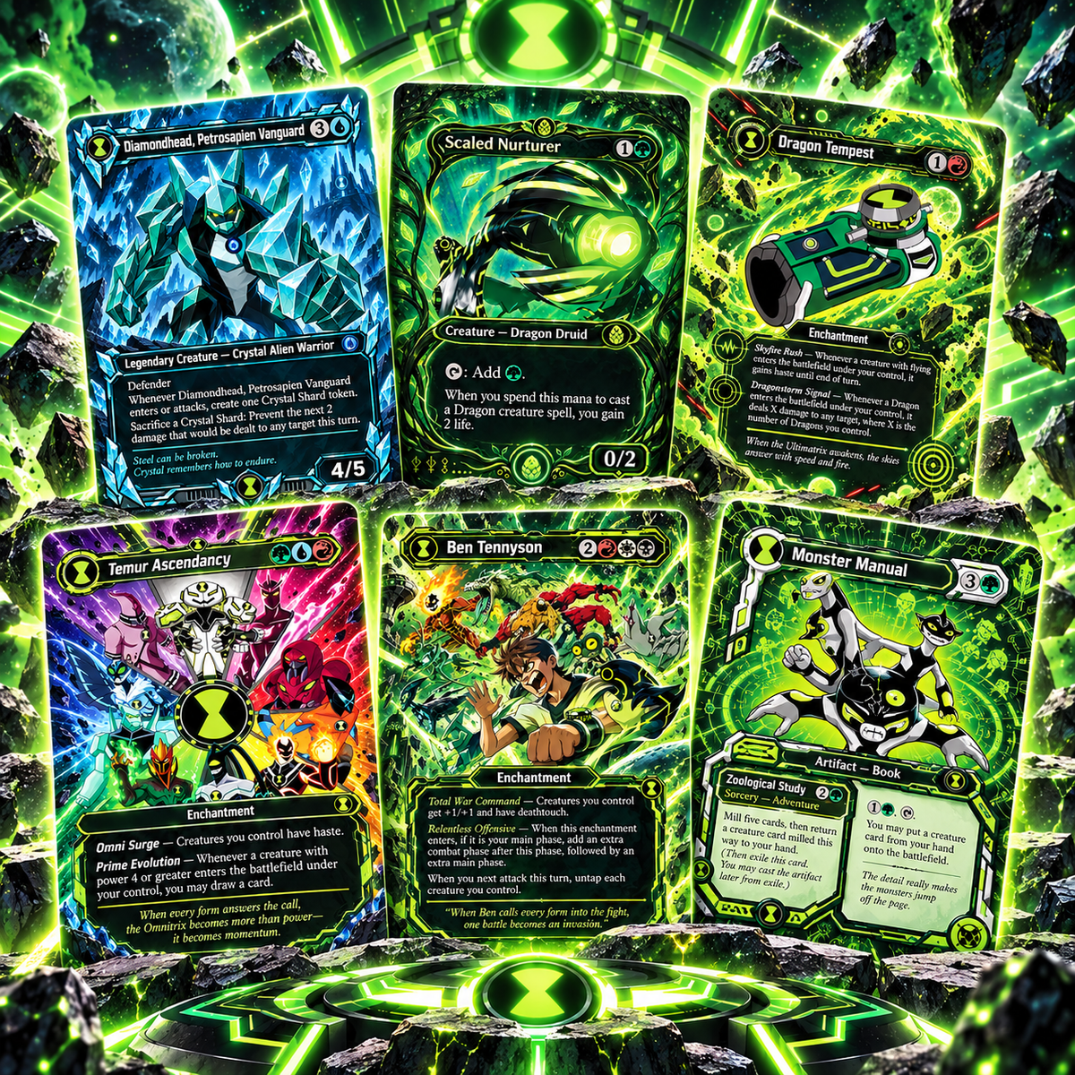 Ben 10 Universe Commander Proxy Deck | Custom Art EDH Cards | ProxyTCG | LK-240 | image 4