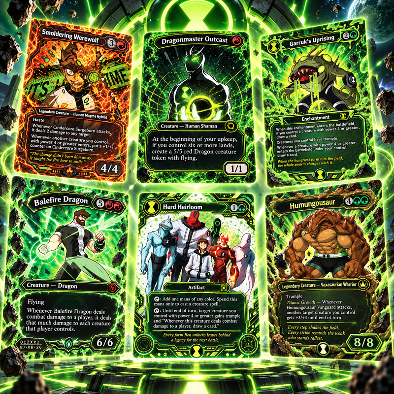 Ben 10 Universe Commander Proxy Deck | Custom Art EDH Cards | ProxyTCG | LK-240 | image 5