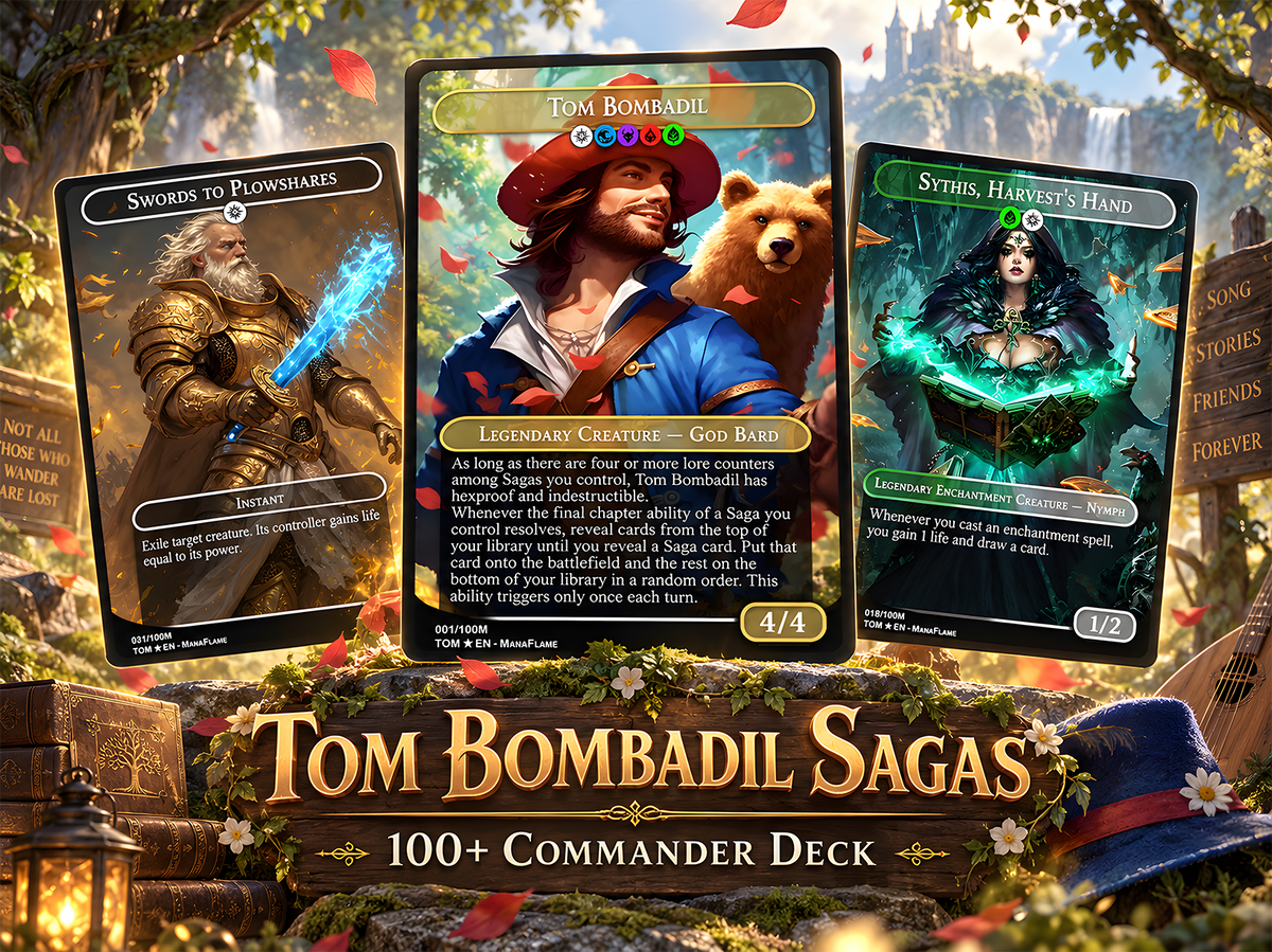 Tom Bombadil Sagas Commander Deck | 118+ Cards | ProxyTCG — 1