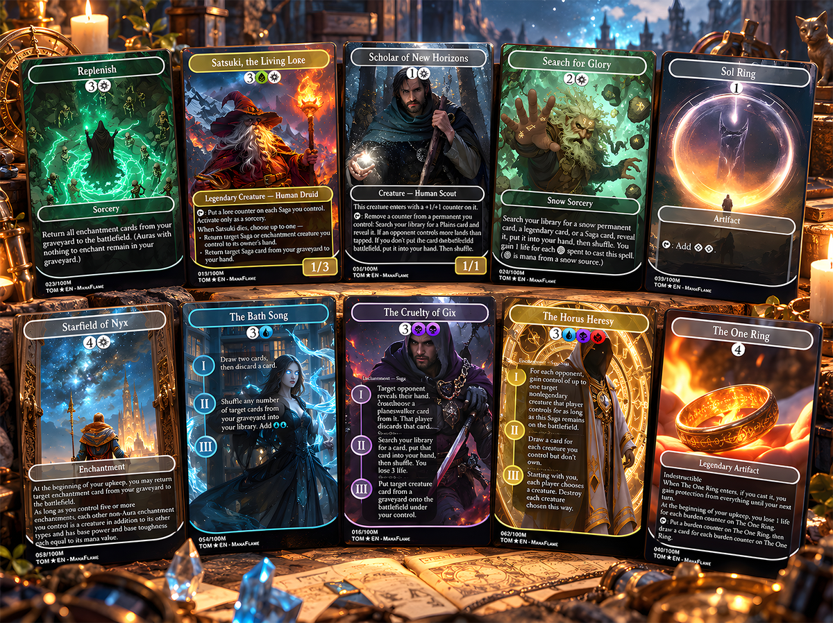 Tom Bombadil Sagas Commander Deck | 118+ Cards | ProxyTCG — 2