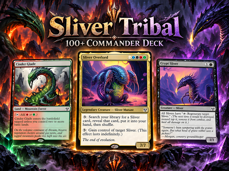 Sliver Tribal Commander Deck – 113+ Cards | ProxyTCG — 1