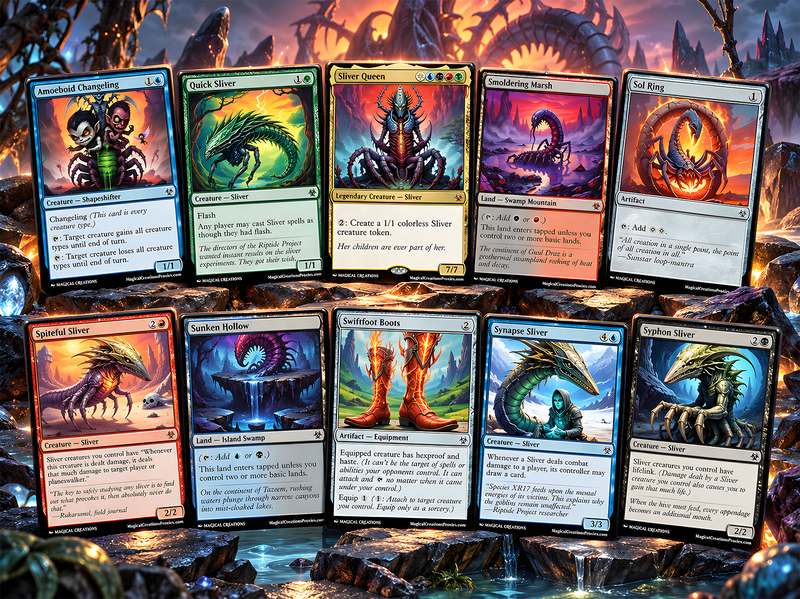 Sliver Tribal Commander Deck – 113+ Cards | ProxyTCG — 2
