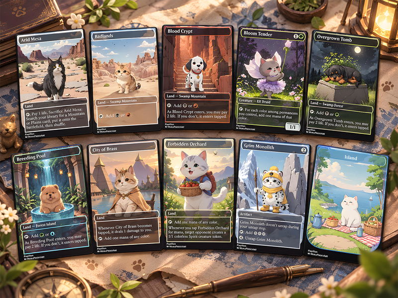Ur-Dragon Cute Cat Commander Deck - 110+ Cards - ProxyTCG — 4
