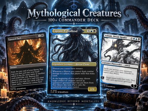 Mythological Creatures Commander Deck – 108+ Cards | ProxyTCG — 1