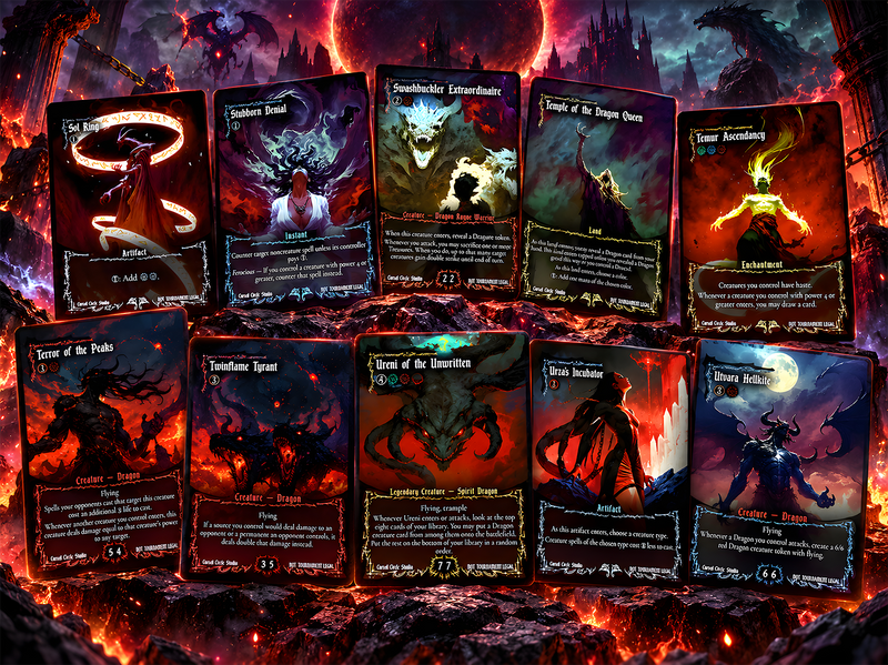Dragon Duplication Tribal Commander Deck – 108+ Cards | ProxyTCG — 3