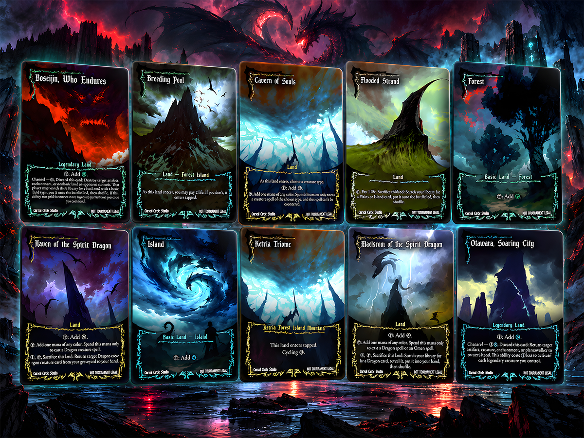 Dragon Duplication Tribal Commander Deck – 108+ Cards | ProxyTCG — 4