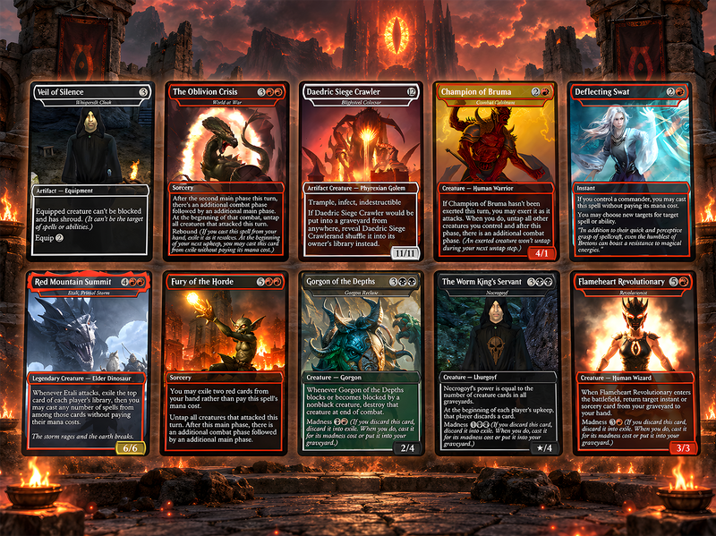 Oblivion Themed Commander Deck – 107+ Cards | ProxyTCG — 2