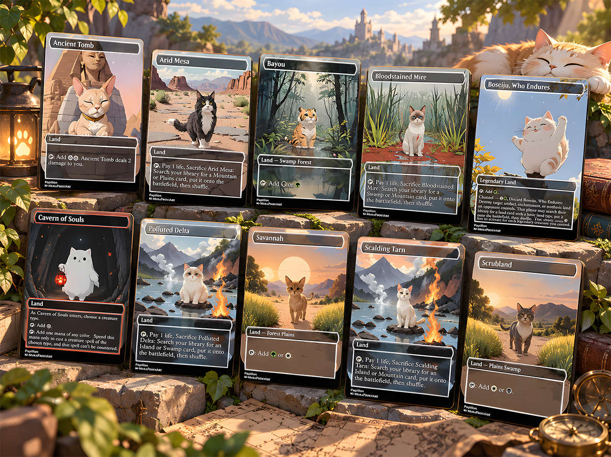 Atraxa Cat Cute Anime Commander Deck | 106+ Cards | ProxyTCG — 4
