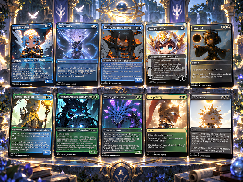 Greek Gods Chibi Atraxa Commander Deck| 113+ Cards | ProxyTCG — 3