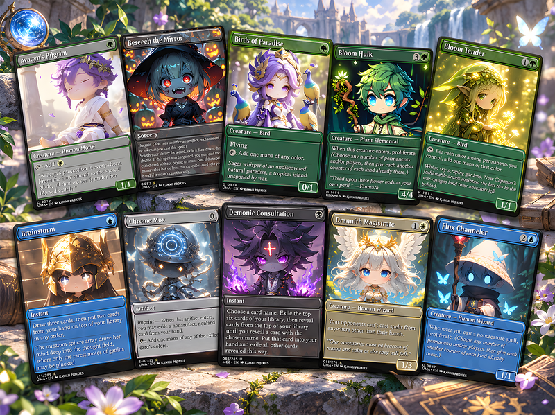 Greek Gods Chibi Atraxa Commander Deck| 113+ Cards | ProxyTCG — 4