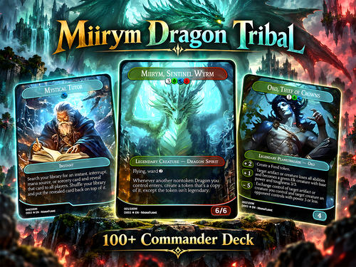 Miirym Dragon Tribal Commander Deck – 110+ Cards | ProxyTCG — 1