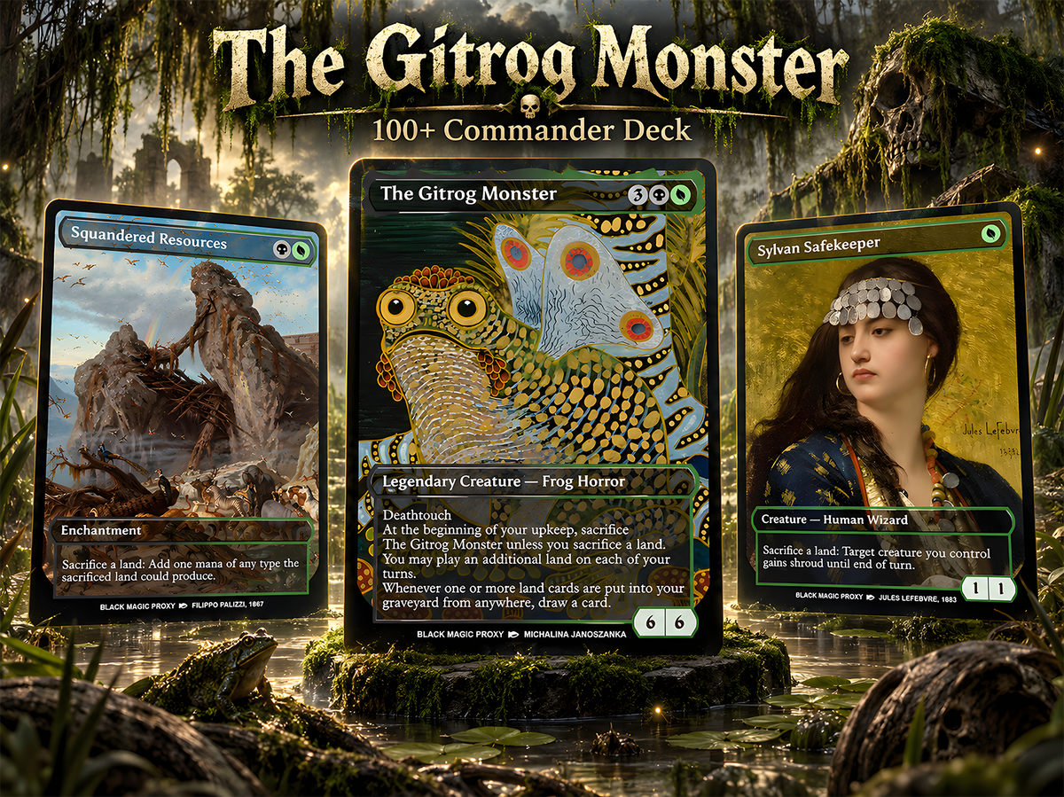 The Gitrog Monster Commander Deck – 108+ Cards | ProxyTCG — 1