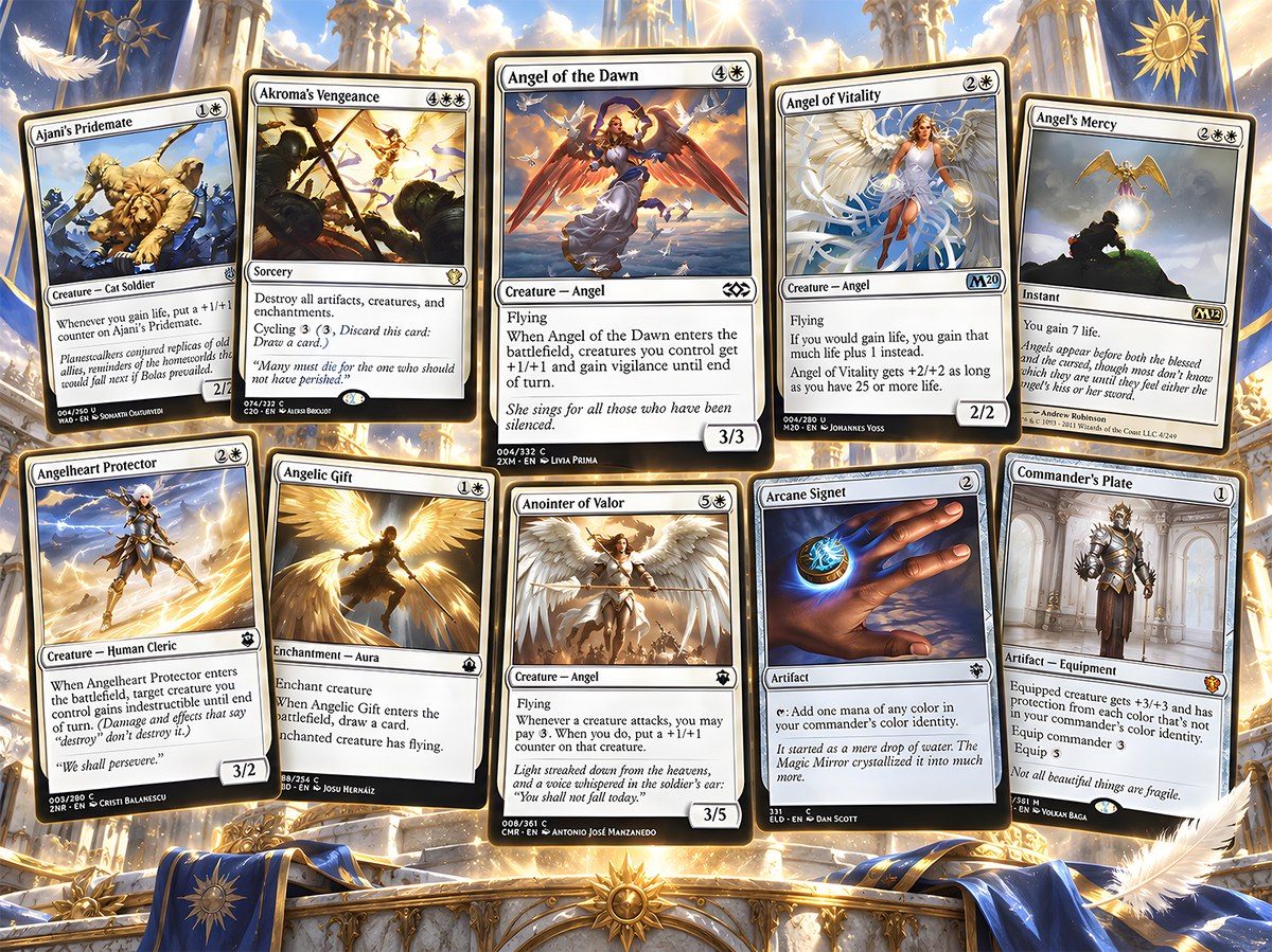 Indestructible Angels Commander Deck – 100+ Cards - ProxyTCG — 3