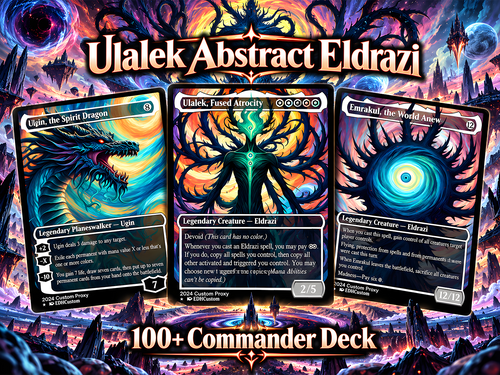 Eldrazi Proxy Deck – Ulalek Abstract MTG Commander | 126+ Cards | ProxyTCG — 1