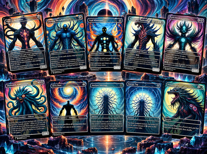 Eldrazi Proxy Deck – Ulalek Abstract MTG Commander | 126+ Cards | ProxyTCG — 3